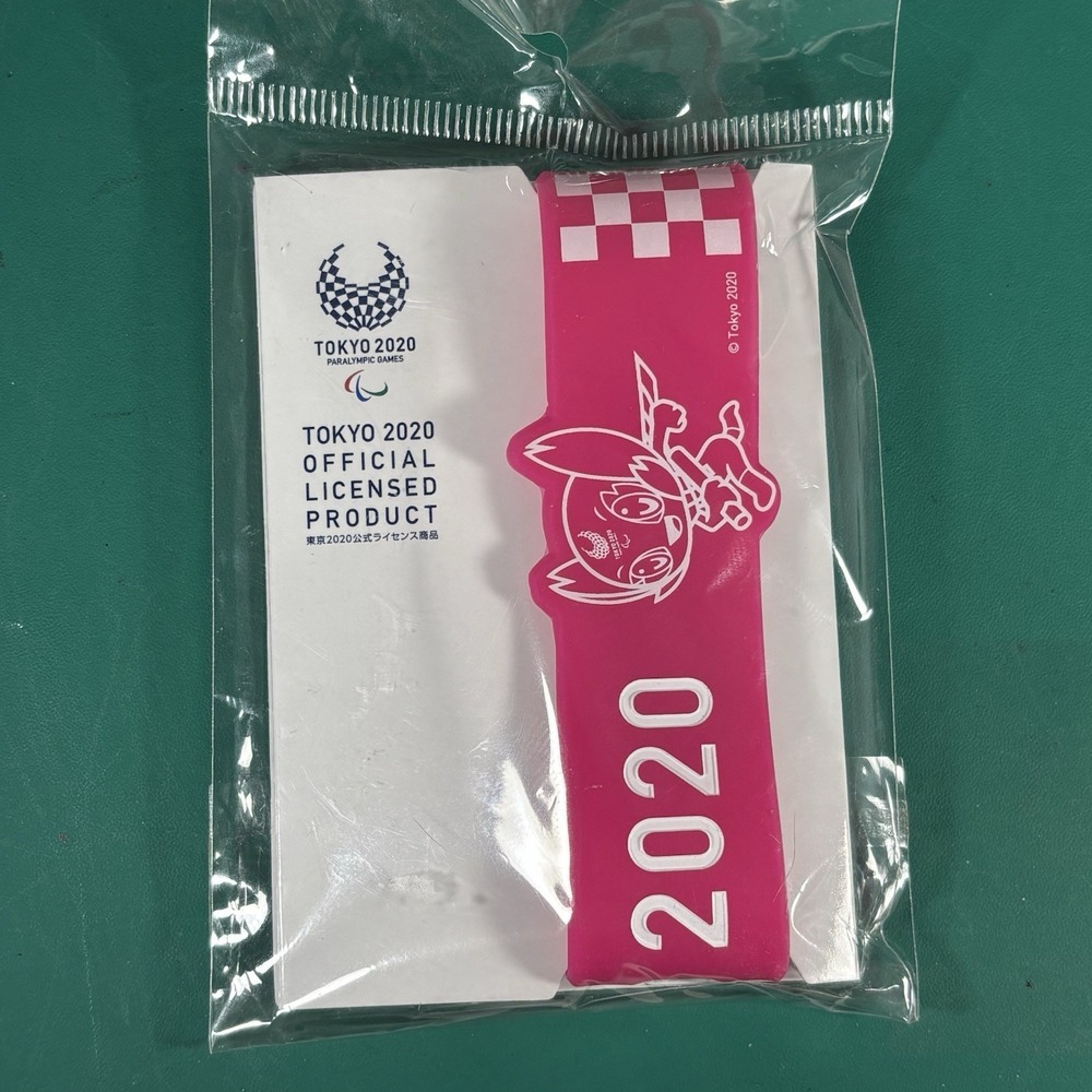 Official Tokyo 2020 Paralympic Mascot Somety Bracelet from Japan new NIP